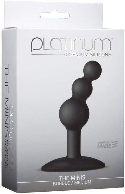 Platinum - Bubble Butt Plug - 2 Sizes - Boink Adult Boutique www.boinkmuskoka.com Canada