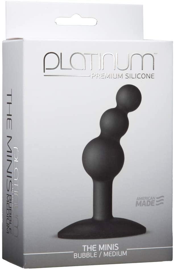 Platinum - Bubble Butt Plug - 2 Sizes - Boink Adult Boutique www.boinkmuskoka.com