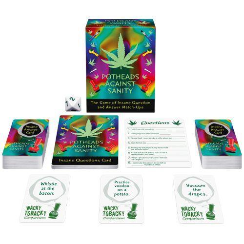Potheads Against Sanity Card Game - Add some green to your scene! Happy 420 - Boink Adult Boutique www.boinkmuskoka.com