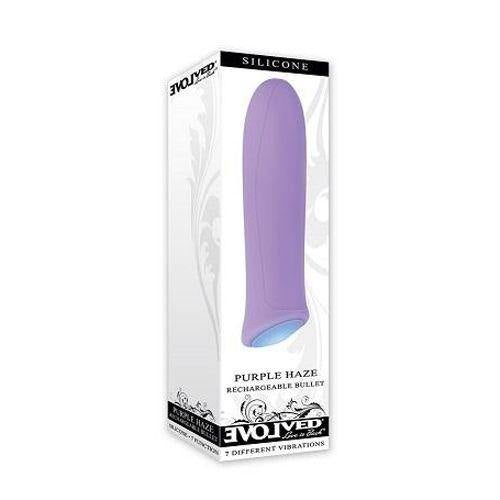 Purple Haze - Silicone Bullet - Purple - Rechargeable - Waterproof - Boink Adult Boutique www.boinkmuskoka.com