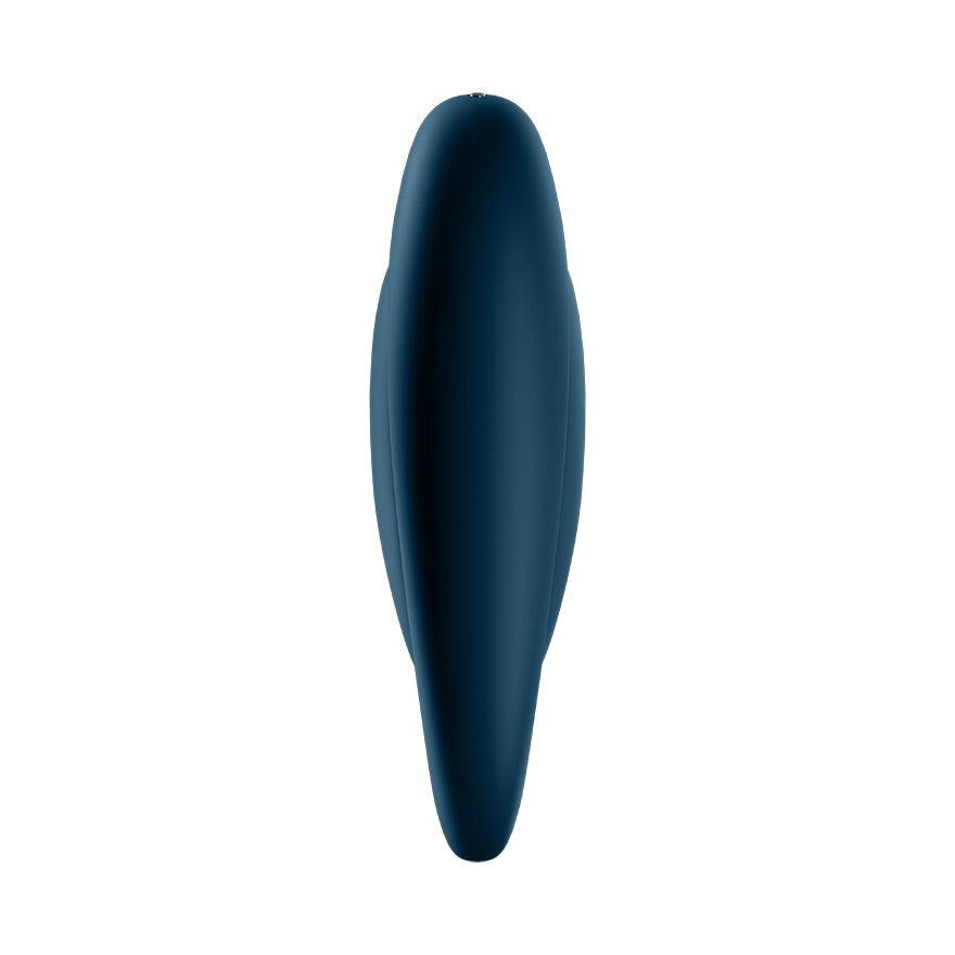 Satisfyer Glorious Duo Dark Blue - Vibrating Cock Ring for Men with Clitoral Stimulator - Boink Adult Boutique www.boinkmuskoka.com