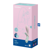 Satisfyer Hot Lover Vibrator - 3 Colour choices - App Controlled and Heating Function - Boink Adult Boutique www.boinkmuskoka.com