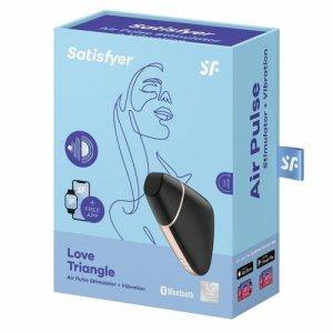 Satisfyer Love Triangle - Clitoral Air-Pulse Stimulator - Boink Adult Boutique www.boinkmuskoka.com