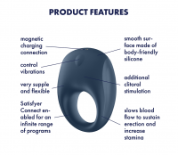 Satisfyer Strong One Ring with Free App - Boink Adult Boutique www.boinkmuskoka.com