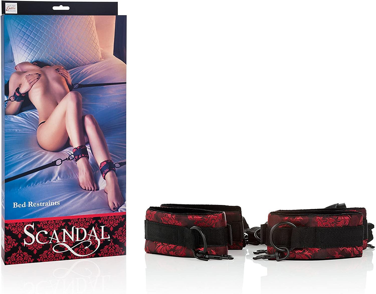 Scandal - Bed Restraints & Cuff Set - Boink Adult Boutique www.boinkmuskoka.com