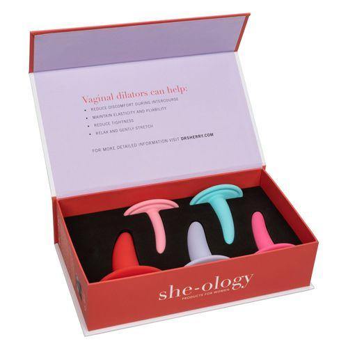 She-ology 5 piece Wearable Vaginal Dilator Set - Curbside Pickup Option - Boink Adult Boutique www.boinkmuskoka.com