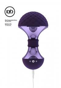 Enoki - Bendable Massager - Purple - Luxury Pleasure Product - Boink Adult Boutique www.boinkmuskoka.com