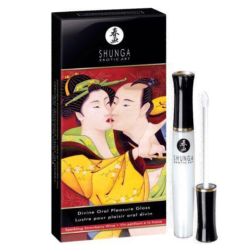 Shunga- Divine Oral Pleasure lip Gloss - 2 Flavours - Boink Adult Boutique www.boinkmuskoka.com