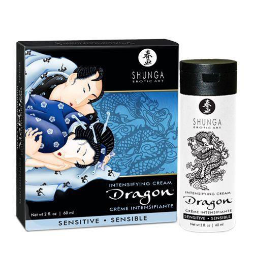 Shunga- Dragon Intensifying Sensitive Cream 60ml - Boink Adult Boutique www.boinkmuskoka.com Canada