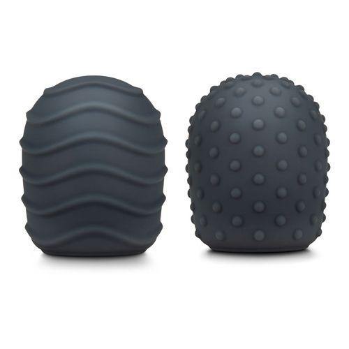 Silicone Texture Covers | 2 Pack Wand Vibe Attachment | Le Wand - Boink Adult Boutique www.boinkmuskoka.com Canada