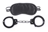 Sportsheets - Shadow Cuff Kit - includes mask & handcuffs - Boink Adult Boutique www.boinkmuskoka.com