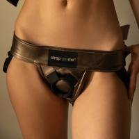 StrapOnMe Leatherette Harness Curious - Boink Adult Boutique www.boinkmuskoka.com
