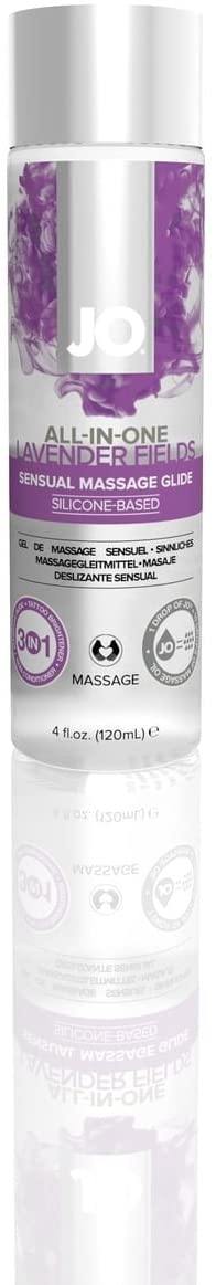 System JO - All-IN-ONE - Lavender Fields Massage Glide 4oz - W/ In-Store/Curbside Pickup Option! - Boink Adult Boutique www.boinkmuskoka.com