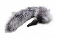 Tailz - Grey Wolf Butt Plug Tail and Ears Set - Boink Adult Boutique www.boinkmuskoka.com