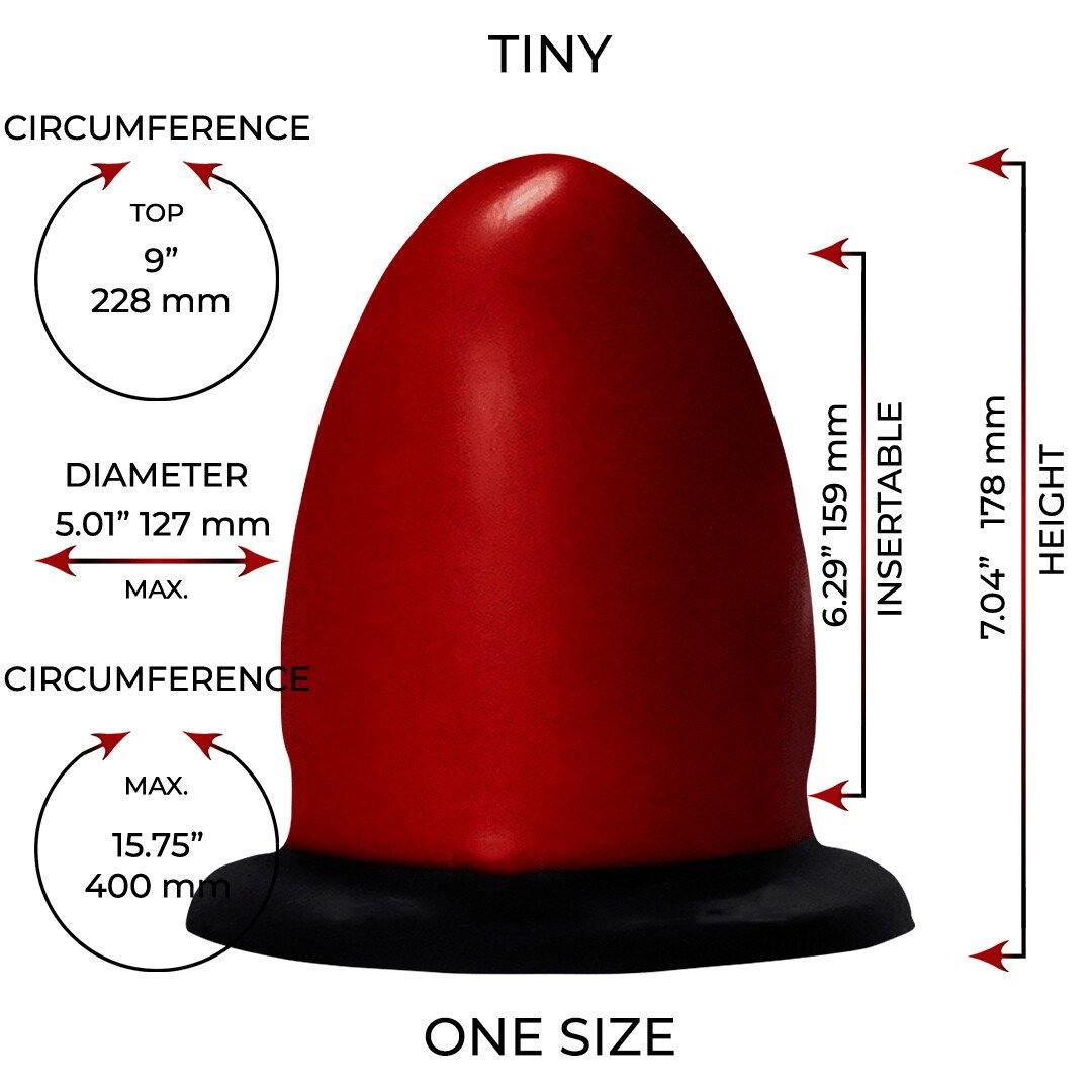 TINY - 5x7 Inch Egg Plug by Fantasy Dildos - Boink Adult Boutique www.boinkmuskoka.com