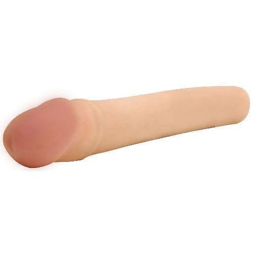 Topco - Cyberskin - 2' Xtra Thick Vibrating penis Extension - Natural - Boink Adult Boutique www.boinkmuskoka.com
