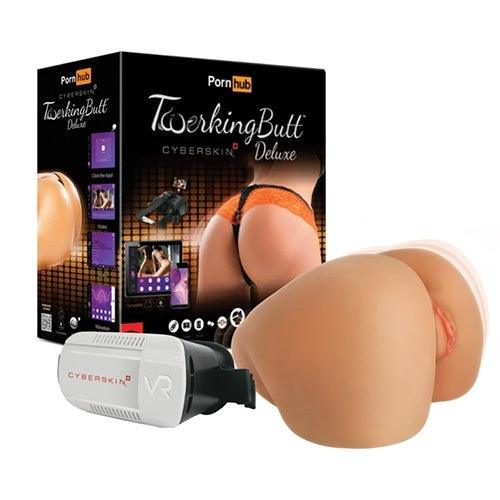 CyberSkin® Twerking Butt Deluxe Masturbator - 2 Versions (PornHub)- w/ VR Glasses - Boink Adult Boutique www.boinkmuskoka.com