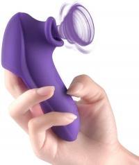 Tracy's Dog - Clitoral Sucking Vibrator with Finger Sleeve Little Witch - Boink Adult Boutique www.boinkmuskoka.com