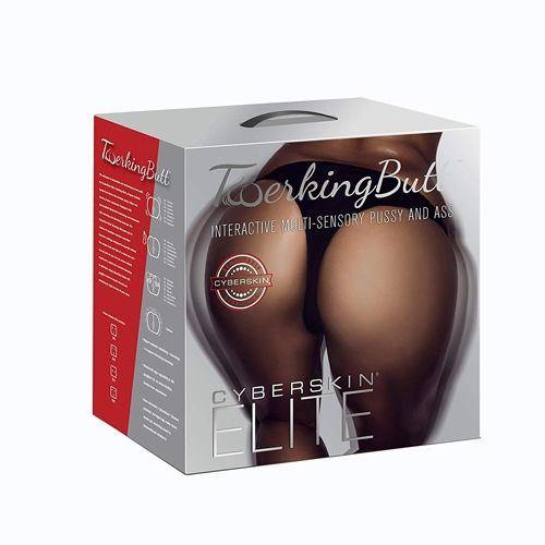 Twerking Butt- Cyberskin Elite Interactive Multi-Sensory Pussy & Ass - Boink Adult Boutique www.boinkmuskoka.com