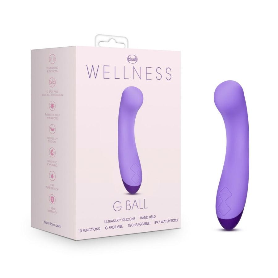 Wellness - G Ball Vibrator - G-Spot Vibe with G Motion Tech - Purple - Boink Adult Boutique www.boinkmuskoka.com