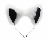 XR - White Fox Tail and Ears Set - Butt Plug with tail so you can be the FOX - Boink Adult Boutique www.boinkmuskoka.com