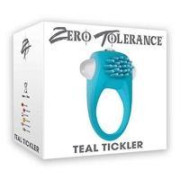 Zero Tolerance - TEAL TICKLER Cock Ring - Boink Adult Boutique www.boinkmuskoka.com